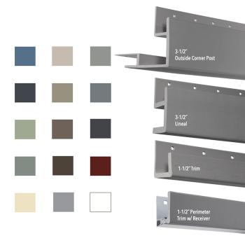 Everlast Advanced Composite Siding: Premium Color-Matched Trim